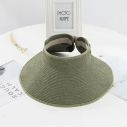 New 14 Colors Summer Folding Empty Top Hat Straw Hat Sun Hat Beach Hat Sunshade Sun Hat Panama Women's Men's Straw Hat Women Hats