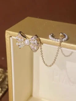 Clearance 1 Pair Drop Earrings Ear Cuff For Women's Party Evening Gift Date Alloy Fancy Fashion Daisy Women Trendy Jewelry