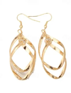 Best 1 Pair Drop Earrings For Women's Party Evening Gift Date Alloy Fancy Fashion Women Trendy Jewelry