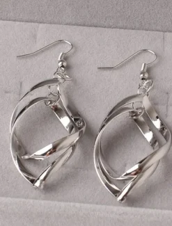 Best 1 Pair Drop Earrings For Women's Party Evening Gift Date Alloy Fancy Fashion Women Trendy Jewelry