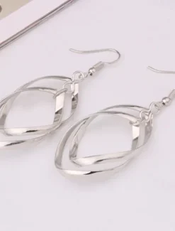 Best 1 Pair Drop Earrings For Women's Party Evening Gift Date Alloy Fancy Fashion Women Trendy Jewelry
