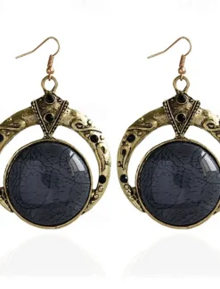 Sale 1 Pair Drop Earrings For Women's Party Evening Gift Date Alloy Vintage Style Fashion Women Trendy Jewelry