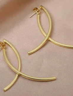 1 Pair Stud Earrings Drop Earrings For Women's Birthday Party Evening Gift Alloy Drop Fashion Women Spring Accessories|Trendy Jewelry