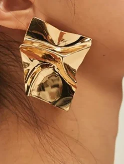 Online 1 Pair Stud Earrings For Women's Party Evening Gift Date Alloy Fancy Fashion Women Trendy Jewelry