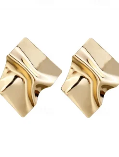 Online 1 Pair Stud Earrings For Women's Party Evening Gift Date Alloy Fancy Fashion Women Trendy Jewelry