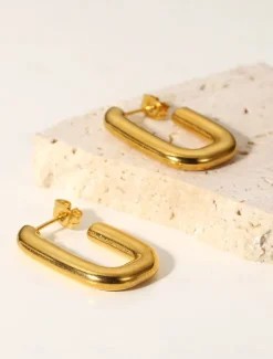 1 Pair Stud Earrings For Women's Party Evening Gift Date Alloy Fashion Women Trendy Jewelry