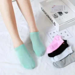 Hot 5 Pairs Women's Ankle Socks Low Cut Socks Work Daily Holiday Retro Polyester Casual Vintage Retro Casual Cute Socks Women Socks