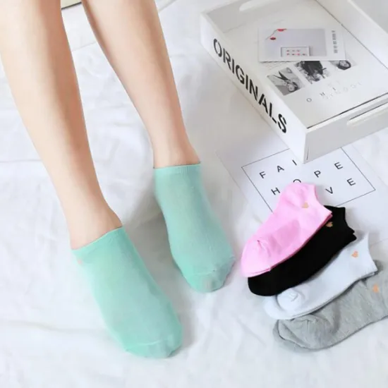 Hot 5 Pairs Women's Ankle Socks Low Cut Socks Work Daily Holiday Retro Polyester Casual Vintage Retro Casual Cute Socks Women Socks