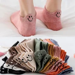 Hot 10 Pairs Women's Ankle Socks Low Cut Socks Work Daily Holiday Retro Cotton Simple Classic Casual Elastic Casual Sports Socks Women Socks