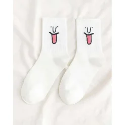 Clearance 10 Pairs Women's Crew Socks Work Daily Holiday Multi Color Cotton Sporty Simple Casual Casual Cute Sports Socks Women Socks