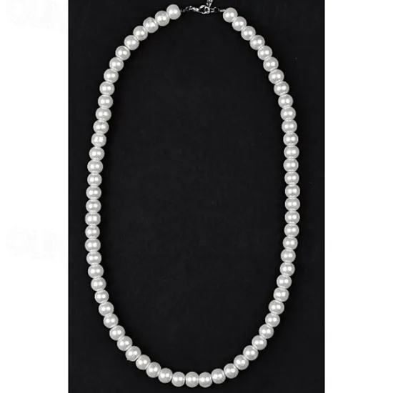 Clearance Beaded Necklace Pearl Necklace For Women's Pearl Party Wedding Casual Pearl Imitation Pearl Women Trendy Jewelry