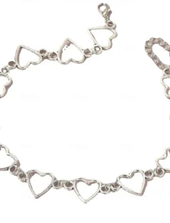 Outlet Chain Necklace Charm Necklace For Women's Wedding Party Evening Birthday Party Alloy Fancy Heart Star Women Trendy Jewelry
