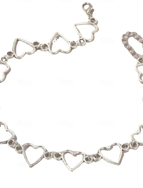 Outlet Chain Necklace Charm Necklace For Women's Wedding Party Evening Birthday Party Alloy Fancy Heart Star Women Trendy Jewelry