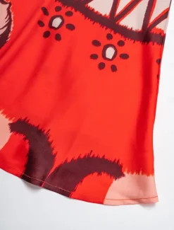 Best Chiffon Printing Elegant Bohemia Midi Skirt Women Skirts