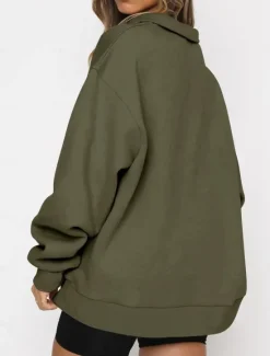 Discount Comfry Women's Tunic Dressy Tops Work Daily Sports Daily Long Sleeve Spring Fall Women Hoodies & Sweatshirts