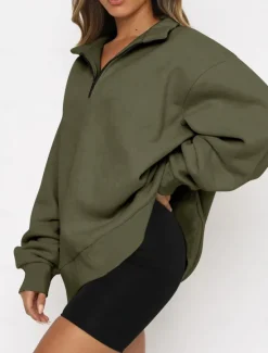 Discount Comfry Women's Tunic Dressy Tops Work Daily Sports Daily Long Sleeve Spring Fall Women Hoodies & Sweatshirts