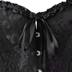 Clearance Corset Women's Plus Size Corsets Corsets Country Sexy Lady Sweetheart Tummy Control Push Up Jacquard Abstract Flower Hook & Eye Lace Up Nylon / Cotton Wedding Special Home Outfits Women Shapewear