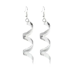 Discount Drop Earrings Dangle Earrings For Women's Party Wedding Casual Alloy Wave Gold Silver Women Trendy Jewelry