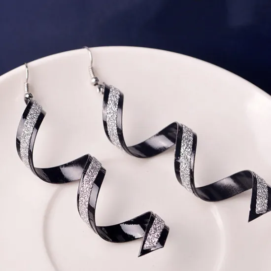 Discount Drop Earrings Dangle Earrings For Women's Party Wedding Casual Alloy Wave Gold Silver Women Trendy Jewelry