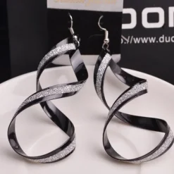 Discount Drop Earrings Dangle Earrings For Women's Party Wedding Casual Alloy Wave Gold Silver Women Trendy Jewelry