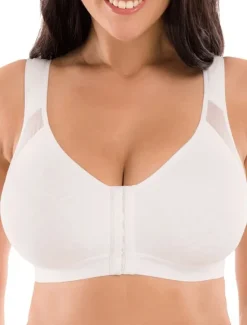 Clearance Front Closure Full Coverage Back Support Posture Corrector Bras for Women Home Outfits Women Lingerie