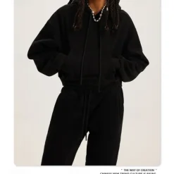 Outlet Hoodie Sweatshirt Sweatpants Plain Graphic For Couple's Men's Women's Adults' Hot Stamping Street Casual Daily Women Two Piece Sets