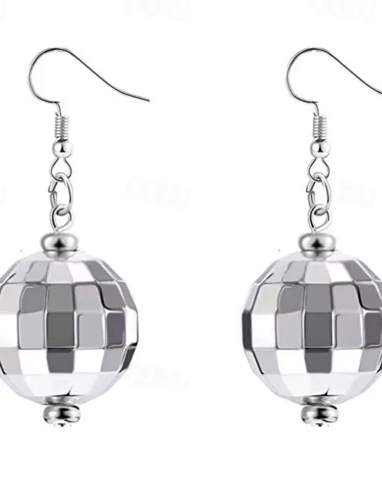 Hoop Earrings Geometrical Totem Series Earrings Jewelry Silver / Style 2 gold / Style 2 silver For Party Work Women Trendy Jewelry