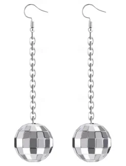 Hoop Earrings Geometrical Totem Series Earrings Jewelry Silver / Style 2 gold / Style 2 silver For Party Work Women Trendy Jewelry