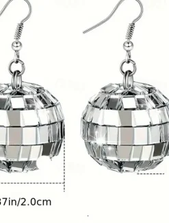 Hoop Earrings Geometrical Totem Series Earrings Jewelry Silver / Style 2 gold / Style 2 silver For Party Work Women Trendy Jewelry