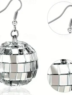 Hoop Earrings Geometrical Totem Series Earrings Jewelry Silver / Style 2 gold / Style 2 silver For Party Work Women Trendy Jewelry