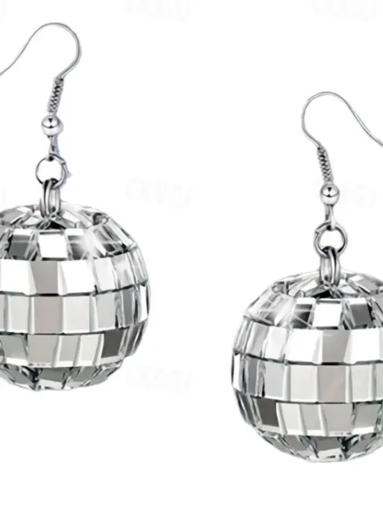 Hoop Earrings Geometrical Totem Series Earrings Jewelry Silver / Style 2 gold / Style 2 silver For Party Work Women Trendy Jewelry