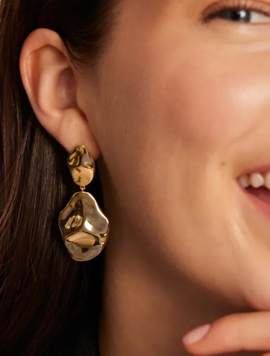 Best Hoop Earrings Vintage Style Drop Earrings Jewelry Silver / Gold For Wedding Party Daily Women Trendy Jewelry