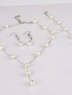 Best Jewelry Set For Women's Wedding Party Evening Gift Alloy Geometrical Women Trendy Jewelry