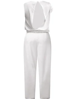 Hot Jumpsuits for Women Dressy Damen Elegant Lang Hosenanzug One Shoulder Mode Einteiler Weites Bein Casual Overall Einfarbig Baggy Sexy Formal Work Playsuit Romper Summer Fall Women Jumpsuits