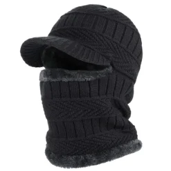 Men's Balaclava Beanie Hat Thermal Warm Windproof Breathable Fleece Hat Winter Snowboard for Skiing Snowboarding Winter Sports Women Hats