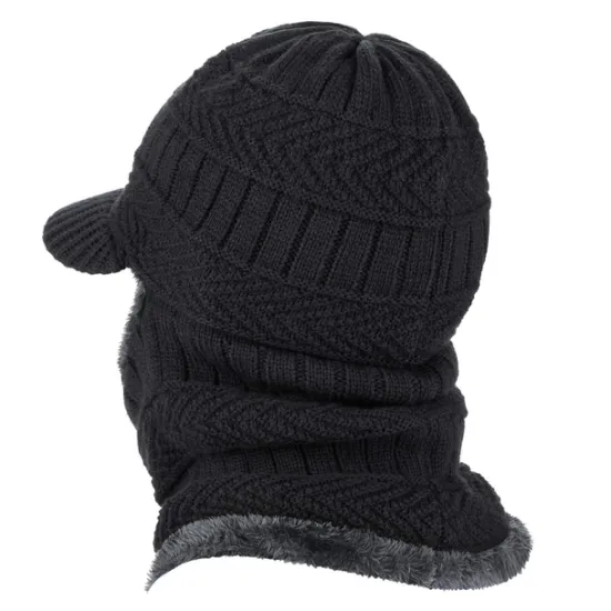 Men's Balaclava Beanie Hat Thermal Warm Windproof Breathable Fleece Hat Winter Snowboard for Skiing Snowboarding Winter Sports Women Hats
