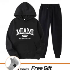 Hot Men's Women's Tracksuit Sweatsuit Casual Fall Long Sleeve Velvet Thermal Warm Soft Fitness Running Jogging Sportswear Activewear Solid Colored Dark Grey Black White Women Two Piece Sets