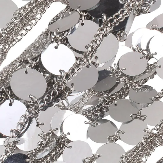 Outlet Metallic Fashion Women's Body Jewelry For Bikini Alloy Silver Gold Women Trendy Jewelry