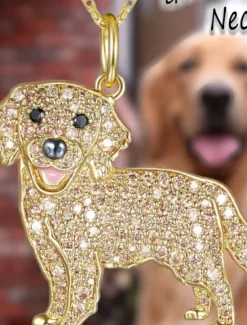 Hot Necklace Chrome Women's Fashion Cute Classic Animal Lovely Geometric Necklace For Daily Women Trendy Jewelry