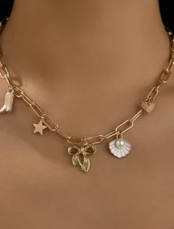 Sale Necklace Chrome Women's Fashion Cute Classic Wedding Geometric Necklace For Daily Women Accessories