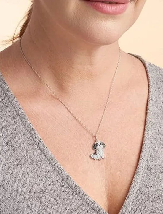 Outlet Necklace Chrome Women's Fashion Cute Classic Animal Lovely Geometric Necklace For Daily Women Trendy Jewelry