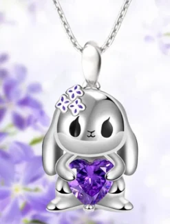 Sale Necklace Chrome Women's Fashion Cute Classic Animal Lovely Geometric Necklace For Daily Valentine's Day Women Spring Accessories