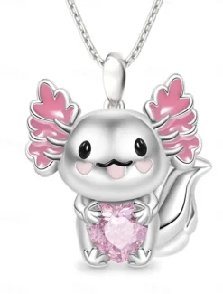 Sale Necklace Chrome Women's Fashion Cute Classic Animal Lovely Geometric Necklace For Daily Women Trendy Jewelry|Spring Accessories