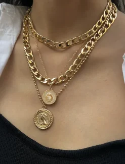 Online Necklace Chrome Women's Fashion Cute Classic Animal Lovely Heart Shape Necklace For Daily Women Accessories