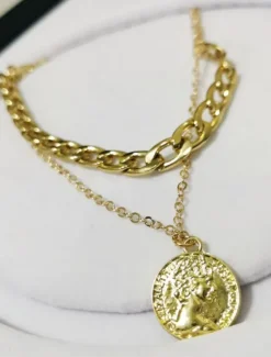 Online Necklace Chrome Women's Fashion Cute Classic Animal Lovely Heart Shape Necklace For Daily Women Accessories