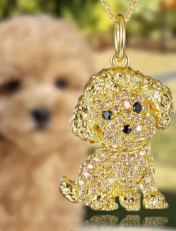 Outlet Necklace Chrome Women's Fashion Cute Classic Animal Lovely Geometric Necklace For Daily Women Spring Accessories
