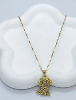 Outlet Necklace Chrome Women's Fashion Cute Classic Animal Lovely Geometric Necklace For Daily Women Spring Accessories