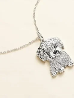 Best Necklace Chrome Women's Fashion Cute Classic Animal Lovely Geometric Necklace For Daily Women Spring Accessories