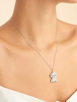 Best Necklace Chrome Women's Fashion Cute Classic Animal Lovely Geometric Necklace For Daily Women Spring Accessories
