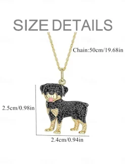 Sale Necklace Chrome Women's Fashion Cute Classic Animal Lovely Geometric Necklace For Daily Women Trendy Jewelry